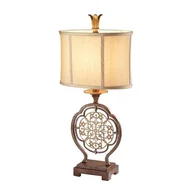 Lampy stojące - Elstead Lighting Marcella 1Lt Table Lamp FE/MARCELLA/TL Elstead lampa stołowa stylowa abażurowa FE/MARCELLA/TL) - miniaturka - grafika 1