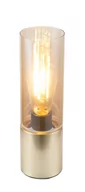 Lampy stojące - Globo Dekoracyjna lampa stołowa Annika, kolor mosiądzu - miniaturka - grafika 1