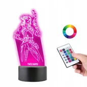 Lampy pozostałe - Lampka na Biurko Statuetka Led Gra Valorant Neon - miniaturka - grafika 1