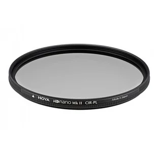 Hoya Filtr HD nano MkII CIR-PL 62mm 8311 - Filtry fotograficzne - miniaturka - grafika 1