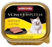 Mokra karma dla kotów - Animonda Tacka Vom Feinsten Kitten, 6 x 100g - Z drobiem - miniaturka - grafika 1