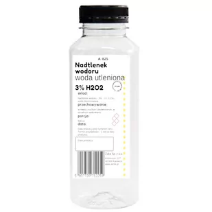 Woda utleniona 3% NADTLENEK WODORU 500ml - Dezynfekcja - miniaturka - grafika 1