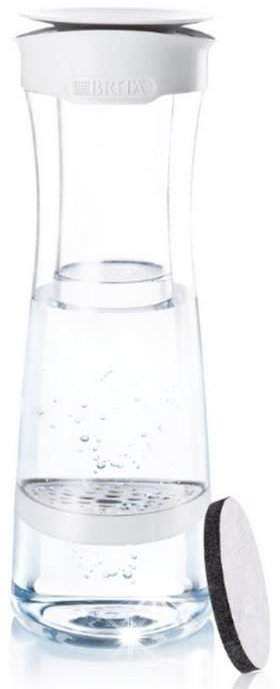 Dzbanek filtrujący Brita Karafka Brita fill&serve Mind Biała MicroDisc