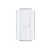 Kabiny prysznicowe - Kabina prysznicowa pięciokątna Durasan Diamond 80 cm BB DKS-5/80 - miniaturka - grafika 1