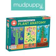 Puzzle - Puzzle edukacyjne 3w1 Anatomia roślin 6+ Mudpuppy - miniaturka - grafika 1