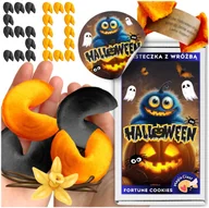 Pieczywo chrupkie - Ciasteczka z Wr����b�� Kolorowe Halloween Magiczna Zabawa dla Dzieci 50 sztuk - miniaturka - grafika 1
