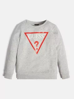 Bluzy męskie - GUESS Kids Bluza Z Trójkątnym Logo 7620207267230 - grafika 1