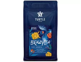 Kawa ziarnista świeżo palona Brazyia 1kg Turtle coffee - Kawa - miniaturka - grafika 1