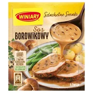 Sosy w torebkach - Winiary Jak u Mamy Sos borowikowy 33 g - miniaturka - grafika 1
