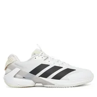 Buty sportowe męskie - Buty do tenisa adidas adizero Ubersonic 5 Clay IH2563 Biały - miniaturka - grafika 1