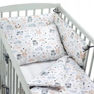 Pościel dla dzieci - Pościel do łóżeczka 60x120 zestaw 4 elementowy bawełna 100% Pepi - miniaturka - grafika 1