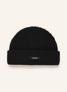 Calvin Klein Czapka Docker schwarz - Czapki damskie - miniaturka - grafika 1