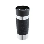 Kubki termiczne - Kubek termiczny Cilio, 0,36 l, czarny - miniaturka - grafika 1