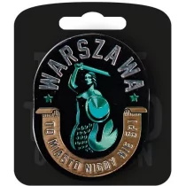 PAN DRAGON Magnes I love Poland Warszawa ILP-MAG-A-WAR-24 - Magnesy - miniaturka - grafika 1