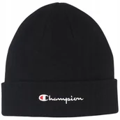 Czapki damskie - Czapka Champion Beanie Cap czarna 806070 KK001 - miniaturka - grafika 1