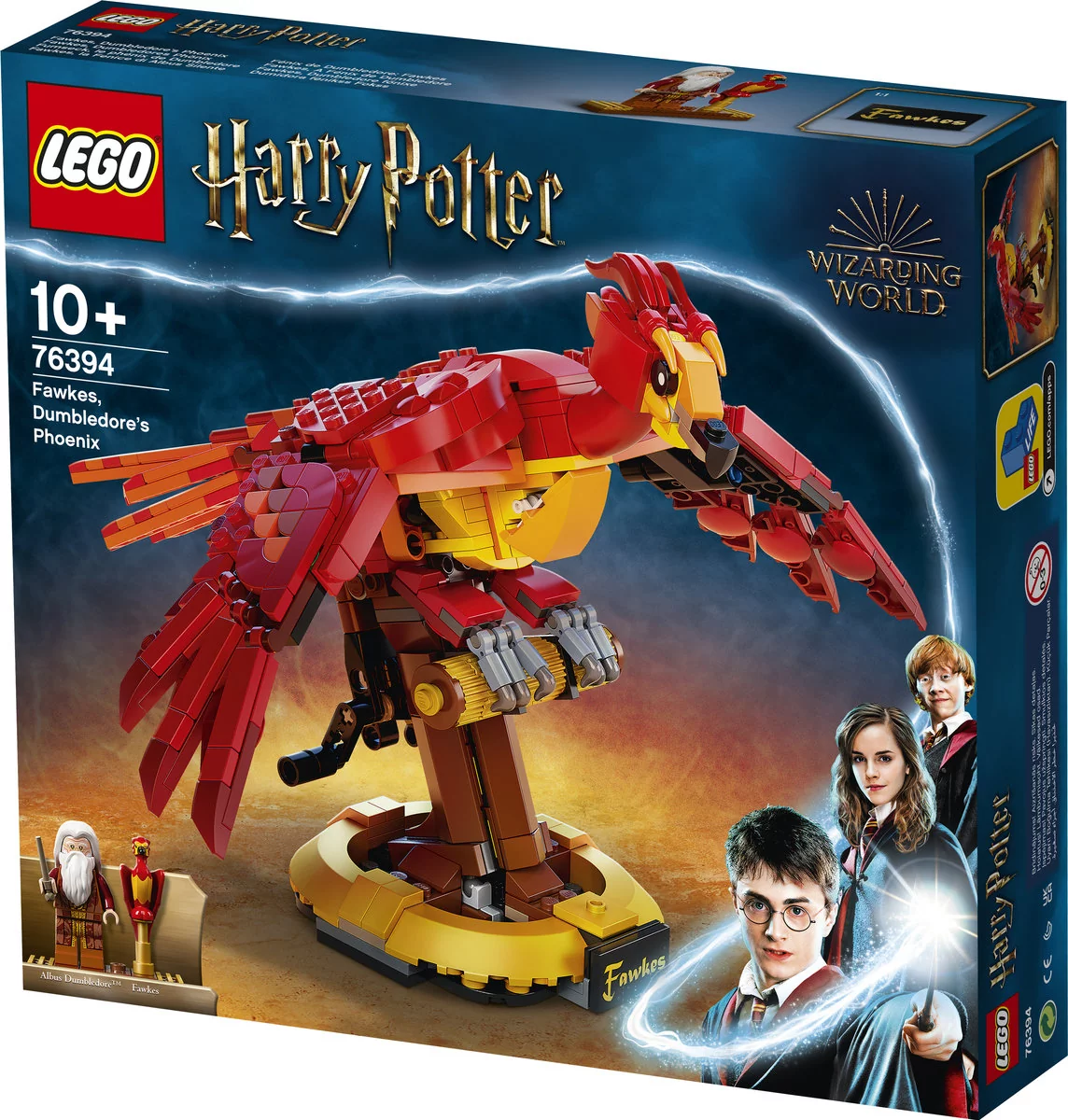 LEGO Harry Potter Fawkes feniks Dumbledorea 76394 - Ceny i opinie na  Skapiec.pl