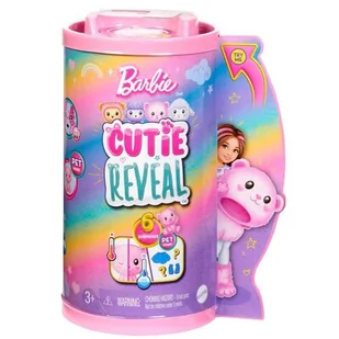 Barbie, Lalka Słodkie stylizacje Cutie Reveal Chelsea Miś Lalka HKR19 - Lalki dla dziewczynek - miniaturka - grafika 1