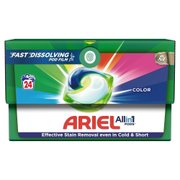 Ariel Color All-in-1 PODS Kapsułki z płynem do prania, 24prań