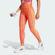 Spodnie sportowe damskie - Legginsy adidas x FARM Rio 7/8 - miniaturka - grafika 1