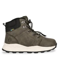 Buty dla chłopców - Trapery ZigZag Jurat Kids Boot WP Z234121 Zielony - miniaturka - grafika 1