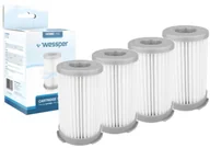 Akcesoria do odkurzaczy - 4X Filtr Wessper Cartridge Filter Do Odkurzaczy Electrolux Ergoeasy - miniaturka - grafika 1