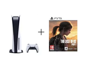 SONY Playstation 5 + The Last Of Us Part 1 - Konsole Playstation - miniaturka - grafika 1