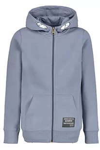 Garcia Kids Chłopięcy kardigan bluza dresowa, Mg?awica b??kitna, 170 - Bluzy damskie - miniaturka - grafika 1