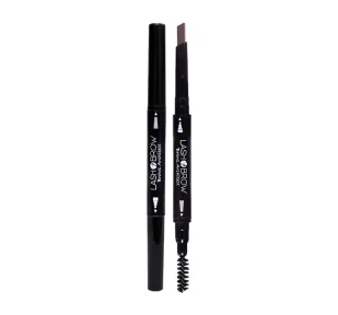 Lash Brow Żelowa Kredka do Brwi Deep Brown - Akcesoria i kosmetyki do stylizacji brwi - miniaturka - grafika 1