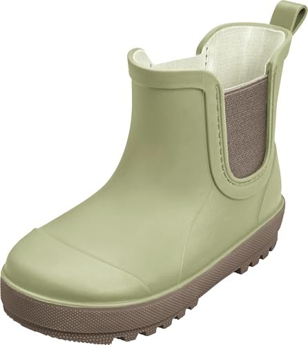 Playshoes Gummistiefel dziecięce kalosze dziecięce, oliwkowe TPE, 22 EU