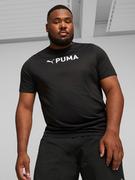 Koszulki męskie - Puma Koszulka "Fit" w kolorze czarnym - miniaturka - grafika 1