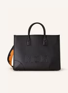 Torebki damskie - Mcm Torba Shopper Munchen schwarz - miniaturka - grafika 1