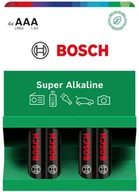 Baterie i akcesoria - BATERIA BOSCH 4SZT AAA SUPER ALKALINE LR03SA4B/00 - miniaturka - grafika 1