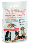 Sucha karma dla psów - Tropidog Premium Junior Large Breeds Turkey&Rice 2,5 kg - miniaturka - grafika 1