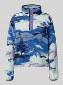 Swetry damskie - Sweter o kroju regular fit z naszywką z logo model ‘Helvetia’ - miniaturka - grafika 1