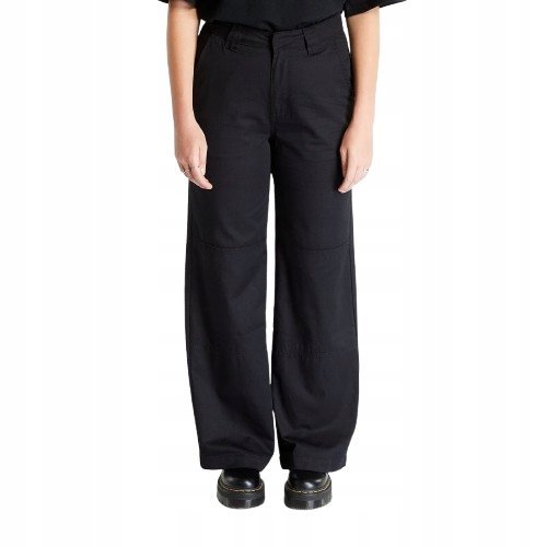 URBAN CLASSICS CZARNE SPODNIE CASUAL PROSTE Z KIESZENIAMI 32 6BA