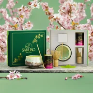 Herbata - Zestaw Matchy Excellence w puszce 40g z czarką Hisui - miniaturka - grafika 1