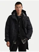 Płaszcze męskie - Polo Ralph Lauren Płaszcz zimowy 710968114002 Czarny Regular Fit - miniaturka - grafika 1