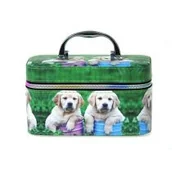 Zabawy w naśladowanie dorosłych - Kuferek S z lusterkiem na zamek 19x12x11cm Adar - miniaturka - grafika 1