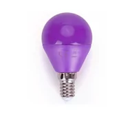 Żarówki LED - LED Żarówka G45 E14/4W/230V fioletowa - Aigostar - miniaturka - grafika 1