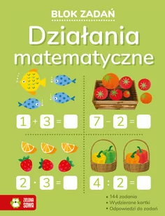 Zielona Sowa Blok zadań Działania matematyczne - Matematyka - miniaturka - grafika 2