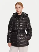 Kurtki damskie - Calvin Klein Kurtka zimowa LV044D542G Czarny Regular Fit - miniaturka - grafika 1