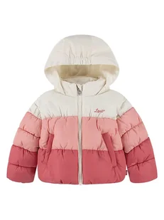 Levi's Kids Kurtka zimowa w kolorze jasnoróżowo-białym - Bluzy i sweterki niemowlęce - miniaturka - grafika 1