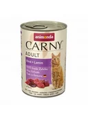 Mokra karma dla kotów - Animonda Carny Adult Cat smak: wołowina i jagnięcina 400g - miniaturka - grafika 1