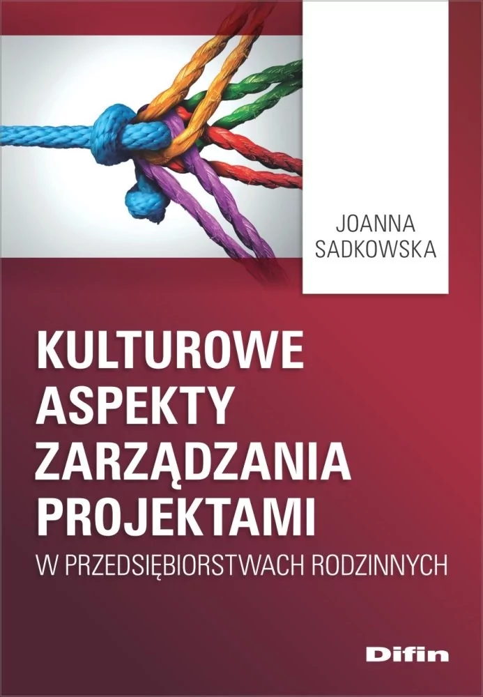 Difin Kulturowe aspekty zarządzania projektami w przedsiębiorstwach rodzinnych Joanna Sadkowska