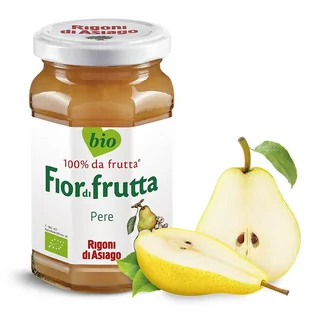 Rigoni di Asiago Konfitura z Gruszki Fiordifrutta Pere bez dodatku cukru BIO 250g - Rigoni di Asiago - Dżem - miniaturka - grafika 1