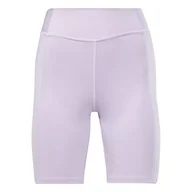 Spodenki damskie - Reebok Damskie szorty do jogi, fioletowa Oasis, XL, Fioletowa Oasis, XL - miniaturka - grafika 1