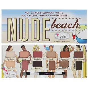 The Balm Nude Beach Eyeshadow Palette paletka cieni do powiek 9,6g - Cienie do powiek - miniaturka - grafika 1