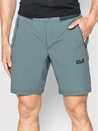 Spodnie sportowe męskie - Jack Wolfskin Szorty sportowe Trail 1505951 Szary Regular Fit - miniaturka - grafika 1