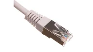 Kable miedziane - Goobay 73078 kabel krosowy CAT 5e, F/UTP, 2 m Szary 73078 - miniaturka - grafika 1