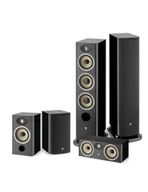 Głośniki i kolumny - Zestaw: Focal Aria EVO X N2/N1/CENTER, Kolor: Black High Gloss - miniaturka - grafika 1